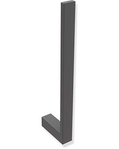 Hewi System 900 Q reserve paper holder 900Q21.00460SC powder-coated dark gray pearl mica deep matt, made of stainless steel, double, 20x238x63mm