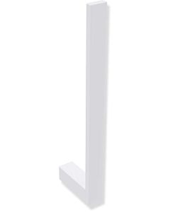Hewi System 900 Q reserve paper holder 900Q21.00460DX powder-coated white deep matt, made of stainless steel, double, 20x238x63mm