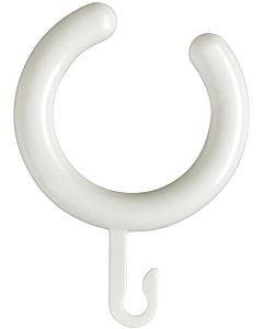 Hewi curtain rings 801.34.E0199 pure white, 5 pieces