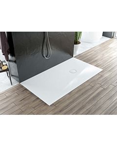 Hoesch Nias shower tray 4550xA.010 white, made of Solique, 80 x 80 x 3 cm, uncut mineral casting