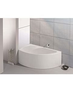 Hoesch Spectra corner bath 3658.010 white, 170x100cm, left version, molded apron