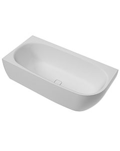 Hoesch iSENSI Eck-Badewanne 3814.010 170x75cm, links, weiß, 165 l, Überlaufschlitz