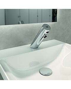 Ideal Standard mitigeur lavabo A7556AA pas de mélange, à piles, 6V, chromé
