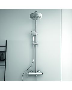 Ideal Standard Cerafine O shower system BC750AA with single lever shower fitting, hand shower, chrome