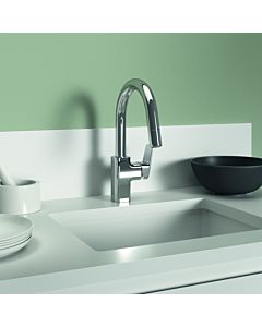 Ideal Standard Ceraplan kitchen faucet BD337AA chrome, low pressure, with hand shower