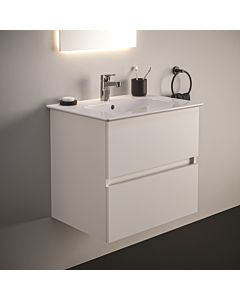Ideal Standard Eurovit Plus Waschtisch Möbelpaket R0572WG mit Unterschrank hochglanz weiß, 60cm