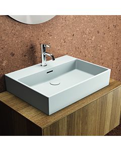 Ideal Standard Extra vasque T3889MA avec trou pour robinet, avec trop-plein, poncé, 600 x 450 x 150 mm, blanc Ideal Plus