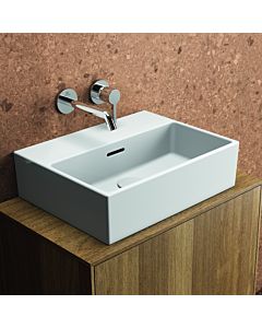 Ideal Standard supplémentaire T391801 45x35x15cm, avec trop-plein, sol, sans trou pour robinet, blanc