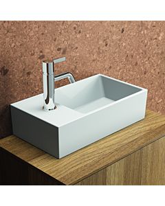 Ideal Standard extra hand washbasin T392001 45x25x15cm, tap bench left, with overflow, polished, 2000 tap hole, white
