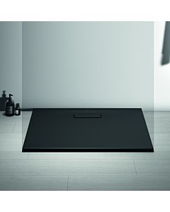 Ideal Standard Ultra Flat Nouveau receveur de douche rectangulaire T4474V3 90 x 70 cm, noir mat