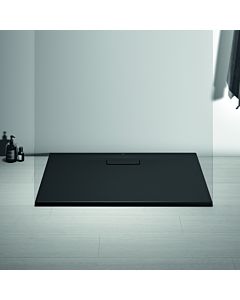Ideal Standard Ultra Flat New Rechteck-Duschwanne T4475V3 100 x 70 cm, schwarz matt