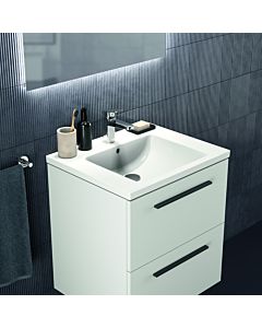 Ideal Standard i.life B furniture double vanity unit T5270DU 2 drawers, 60 x 50.5 x 63 cm, matt white