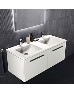 Ideal Standard i.life B meubles double vasque T5277DU 120x50,5x44cm, 2 tiroirs, blanc mat