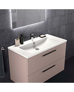 Ideal Standard i.life B furniture double vanity unit T5276NH 2 drawers, 100 x 50.5 x 63 cm, greige matt