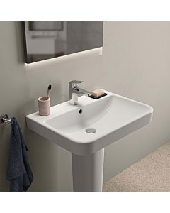 Ideal Standard lavabo i.life B T460601 avec trou pour robinetterie, avec trop-plein, 65 x 48 x 18 cm, blanc
