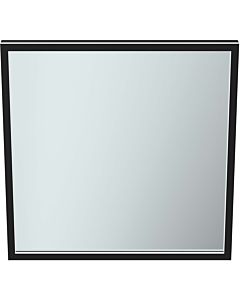 Ideal Standard Conca Spiegel T3965BH 60x3,8x60 cm, eckig, mit Beleuchtung, neutral, Rahmen schwarz