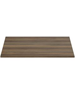Ideal Standard Adapto wood top to Ideal Standard Adapto and stand console, 600x12x505mm, walnut decor