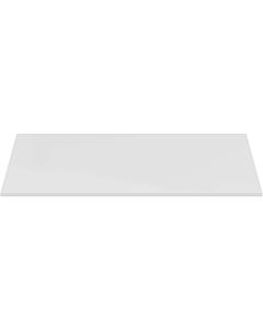 Ideal Standard Adapto wood panel for vanity unit and stand console, 700x12x505mm, high gloss white lacquered