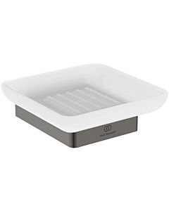 Ideal Standard Conca soap dish T4508A5 square, Magnetic Gray