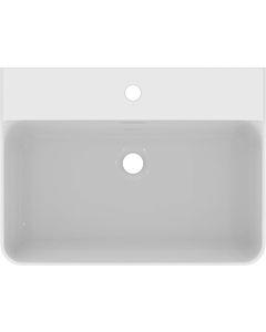 Ideal Standard Conca washbasin T3818MA with tap hole and overflow, sanded, 600 x 450 x 165 mm, white Ideal Plus