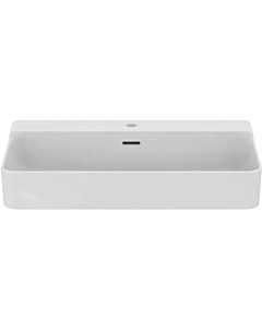 Ideal Standard Conca washbasin T382601 with tap hole and overflow, sanded, 800 x 450 x 165 mm, white