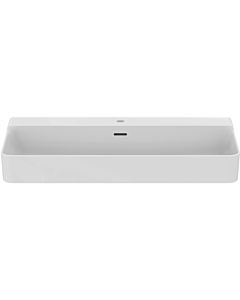 Ideal Standard Conca washbasin T383201 with tap hole and overflow, sanded, 1000 x 450 x 165 mm, white