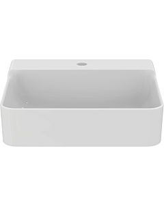 Ideal Standard Conca washbasin T3815MA with tap hole, without overflow, ground, 500 x 450 x 145 mm, white Ideal Plus