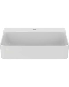 Ideal Standard Conca washbasin T3823MA with tap hole, without overflow, polished, 600 x 450 x 145 mm, white Ideal Plus