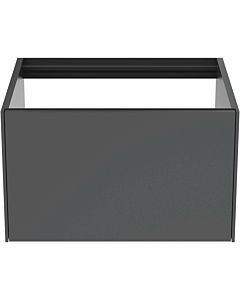 Ideal Standard Conca vanity unit T3982Y2 without vanity top, 2000 pull-out, 60x50.5x36 cm, matt anthracite lacquered