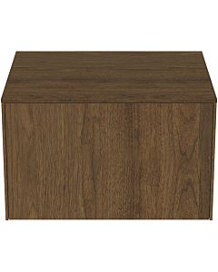 Ideal Standard Conca vanity unit T4311Y5 without cut-out, 2000 pull-out, 60x50.5x37 cm, dark walnut veneer