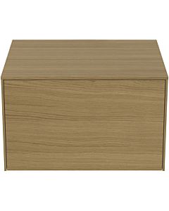 Ideal Standard Conca vanity unit T4311Y6 without cut-out, 2000 pull-out, 60x50.5x37 cm, Eiche hell veneer