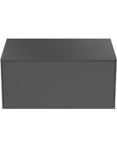 Ideal Standard Conca vanity unit T4312Y2 without cut-out, 2000 pull-out, 80x50.5x37 cm, matt anthracite lacquered