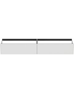 Ideal Standard Conca vanity unit T4333Y1 240x50.5x36cm, without vanity top, 2 pull-outs, matt white lacquered