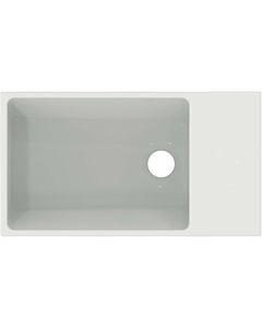 Ideal Standard Extra hand washbasin T3922MA 45x25x15cm, tap bench on the right, with overflow, without tap hole, white Ideal Plus