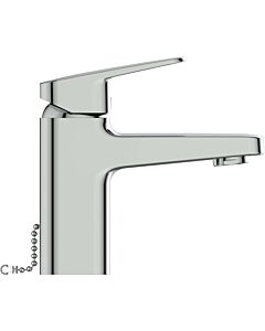 Ideal Standard CeraPlan basin mixer BD210AA projection 103mm, chrome-plated, with chain