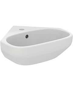 Ideal Standard i.life A lavabo d&#39;angle T451601 45x41x15cm, avec trou pour robinetterie et trop-plein, blanc