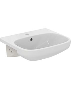 Ideal Standard i.life A lavabo semi-encastré T451701 50x44x15cm, avec trou pour robinetterie et trop-plein, blanc