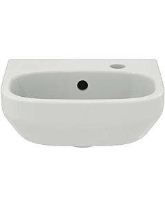 Ideal Standard i.life A lave-mains T466901 35x30x15cm, avec trou pour robinet et trop-plein, robinet à droite, blanc