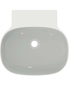 Ideal Standard Linda-X washbasin T498701 without tap hole, without overflow, ground, 500 x 480 x 135 mm, white