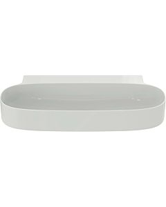 Ideal Standard Linda-X washbasin T499301 without tap hole, without overflow, ground, 750 x 500 x 130 mm, white