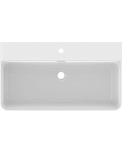 Ideal Standard Conca washbasin T3692V1 with tap hole and overflow, 800 x 450 x 165 mm, silk white