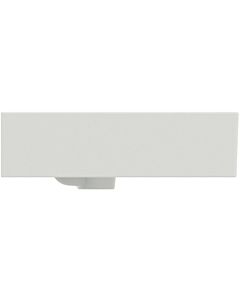 Ideal Standard extra washbasin T3899V1 with tap hole, with overflow, ground, 800 x 450 x 150 mm, silk white