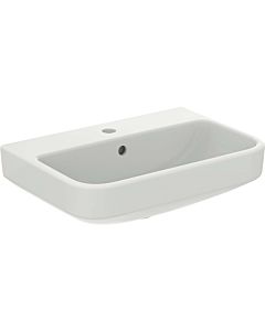 vasque compacte Ideal Standard i.life S T4584MA avec trou pour robinetterie et trop-plein, 55 x 38 x 18 cm, blanc Ideal Plus