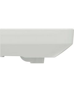 Ideal Standard lavabo compact i.life S T458401 avec trou pour robinetterie et trop-plein, 55 x 38 x 18 cm, blanc