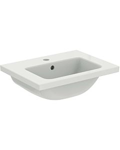 Ideal Standard i.life S lavabo pour meuble T4591MA avec trou pour robinetterie et trop-plein, 51 x 38,5 x 18 cm, blanc Ideal Plus