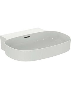 Ideal Standard Linda-X washbasin T498401 without tap hole, with overflow, ground, 600 x 500 x 135 mm, white