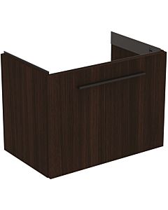 Ideal Standard i.life S Möbel-Waschtischunterschrank T5292NW 1 Auszug, 60 x 37,5 x 44 cm, Coffee Oak