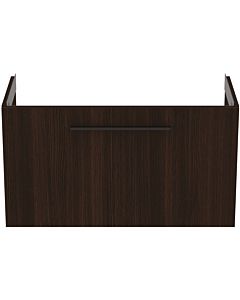 Ideal Standard i.life S Möbel-Waschtischunterschrank T5294NW 1 Auszug, 80 x 37,5 x 44 cm, Coffee Oak