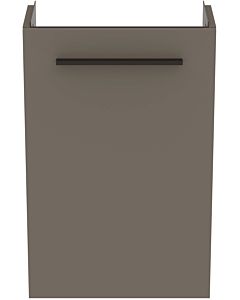 Ideal Standard i.life S hand washbasin base cabinet T5296NG 2000 door, 41 x 20.5 x 63 cm, greige matt