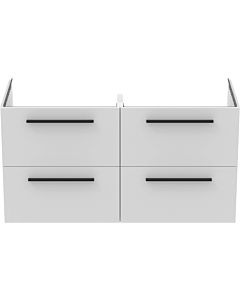 Ideal Standard i.life B furniture double vanity unit T5278DU 120x50.5x63cm, 4 pull-out compartments, matt white
